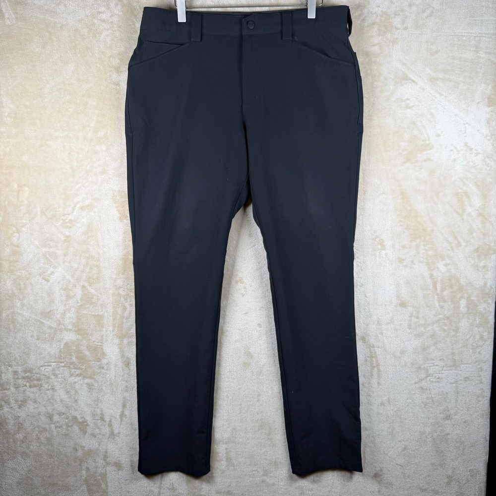 5.11 Tactical Defender-Flex Slim Pants Mens 34x32 Black Stretch Chino EDC Hiking